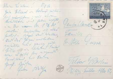 Mölle - Schweden - Parti fran hamnen