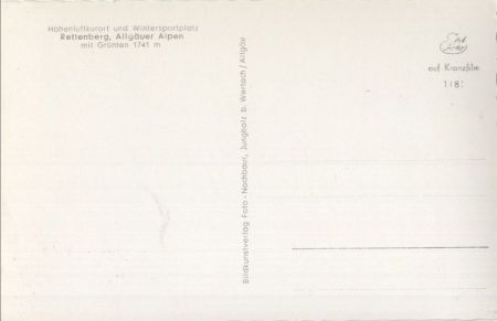 Rettenberg, Oberallgäu - mit Grünten