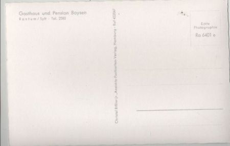 Rantum - Pension Boysen