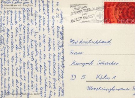 Interlaken - Schweiz - Jungfrau, Abendstimmung