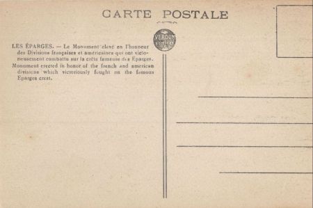Les Eparges - Frankreich - Monument