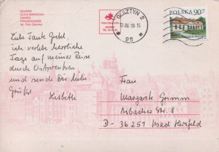 Danzig - Gdansk - Polen - Frauengasse