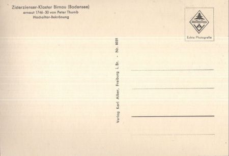 Uhldingen-Mühlhofen, Birnau - Kloster, Hochaltar-Bekrönung