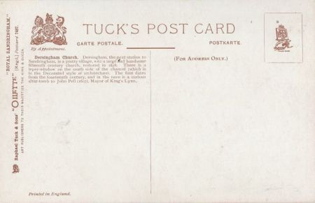 Sandringham - Großbritannien - Dersingham Church Sandringham - Großbritannien - Dersingham Church