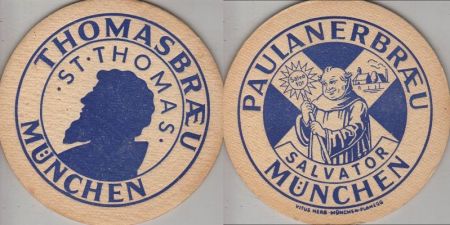 Bierdeckel rund - Thomasbräu Bierdeckel rund - Thomasbräu