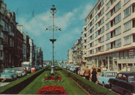 Belgien - Ostende / Oostende - Koninginnenlaan - 1981 Belgien - Ostende / Oostende - Koninginnenlaan - 1981