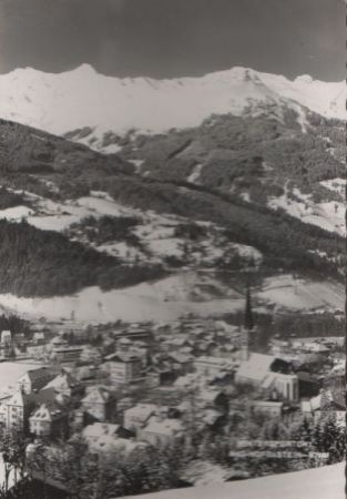 Österreich - Bad Hofgastein - Wintersportort - 1957 Österreich - Bad Hofgastein - Wintersportort - 1957