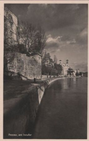 Passau - Innufer - ca. 1950 Passau - Innufer - ca. 1950