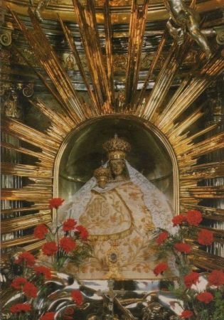Österreich - Mariazell - Basilika, Gnadenstatue - 1986 Österreich - Mariazell - Basilika, Gnadenstatue - 1986