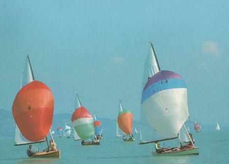 Ungarn - Balaton - Segelschiffe - 1983 Ungarn - Balaton - Segelschiffe - 1983