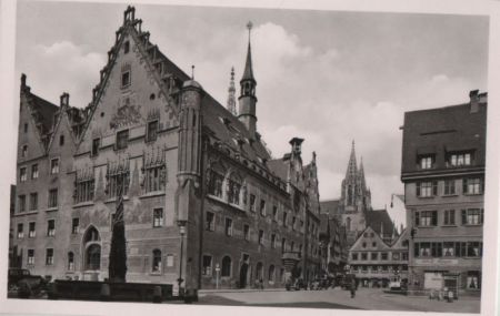 Ulm - Rathaus - ca. 1960 Ulm - Rathaus - ca. 1960
