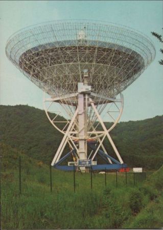 Bad Münstereifel - Radioteleskop - ca. 1980 Bad Münstereifel - Radioteleskop - ca. 1980