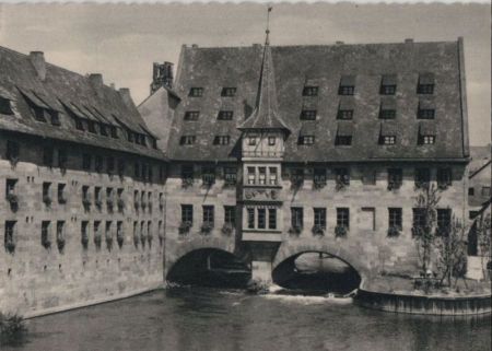 Nürnberg - Das Heilig-Geist-Spital - ca. 1965 Nürnberg - Das Heilig-Geist-Spital - ca. 1965