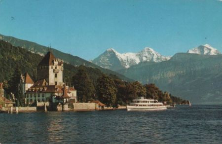 Thunersee - Schweiz - Schloss Oberhofen Thunersee - Schweiz - Schloss Oberhofen