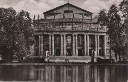 Stuttgart - Staatstheater - 1954 Stuttgart - Staatstheater - 1954