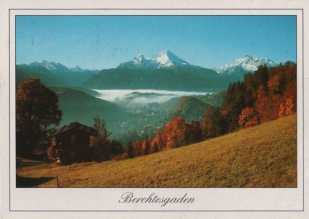Berchtesgaden - mit Watzmann - 1993 Berchtesgaden - mit Watzmann - 1993