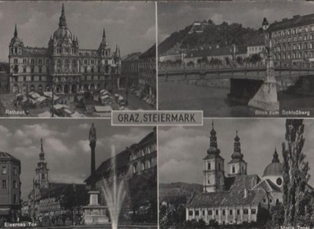 Österreich - Graz - u.a. Eisernes Tor - ca. 1960 Österreich - Graz - u.a. Eisernes Tor - ca. 1960