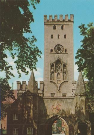 Landsberg, Lech - Bayertor - ca. 1975 Landsberg, Lech - Bayertor - ca. 1975