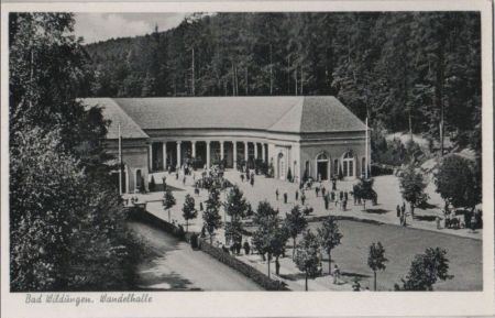 Bad Wildungen - Wandelhalle - 1954 Bad Wildungen - Wandelhalle - 1954