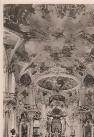 Uhldingen-Mühlhofen - Klosterkirche Birnau am Bodensee - ca. 1965 Uhldingen-Mühlhofen - Klosterkirche Birnau am Bodensee - ca. 1965