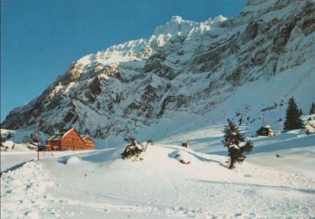 Schweiz - Säntis - Talstation der Schwebebahn - ca. 1980 Schweiz - Säntis - Talstation der Schwebebahn - ca. 1980