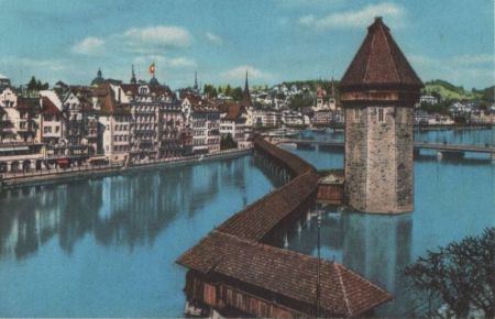 Luzern - Schweiz - Kappelbrücke Luzern - Schweiz - Kappelbrücke