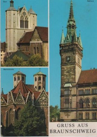 Braunschweig - u.a. Dom - 1972 Braunschweig - u.a. Dom - 1972