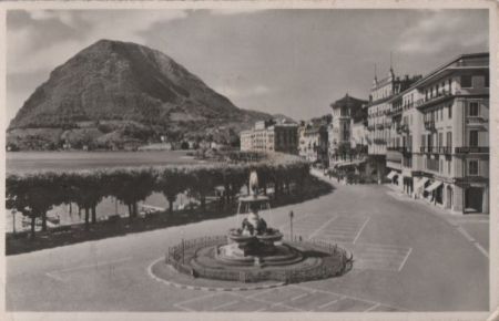 Schweiz - Lugano - Monte S. Salvatore - 1951 Schweiz - Lugano - Monte S. Salvatore - 1951