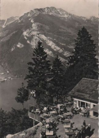 Schweiz - Filzbach - Cafe Kerenzer Berghus - ca. 1960 Schweiz - Filzbach - Cafe Kerenzer Berghus - ca. 1960
