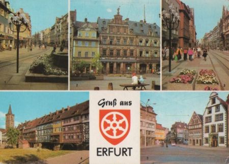 Erfurt - u.a. Grüne Apotheke - 1980 Erfurt - u.a. Grüne Apotheke - 1980