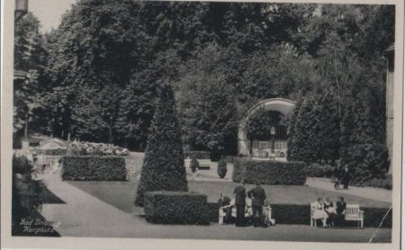 Bad Driburg - Kurplatz - ca. 1955 Bad Driburg - Kurplatz - ca. 1955