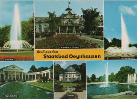 Bad Oeynhausen - u.a. Wandelhalle - ca. 1980 Bad Oeynhausen - u.a. Wandelhalle - ca. 1980