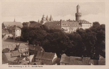 Bad Homburg - Schloß-Partie - ca. 1950 Bad Homburg - Schloß-Partie - ca. 1950