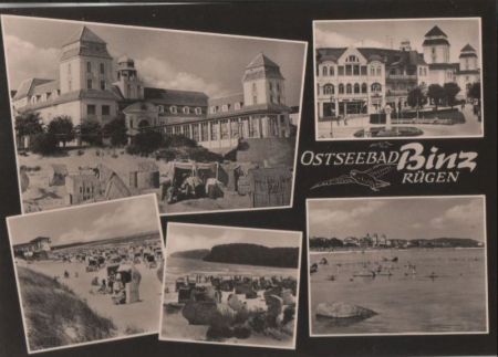 Binz - mit 5 Bildern - 1965 Binz - mit 5 Bildern - 1965