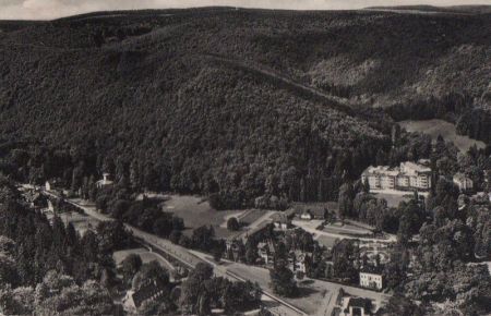 Bad Harzburg - Blick zur Talstation - 1965 Bad Harzburg - Blick zur Talstation - 1965