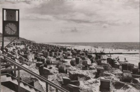 Westerland - Strand - ca. 1960 Westerland - Strand - ca. 1960