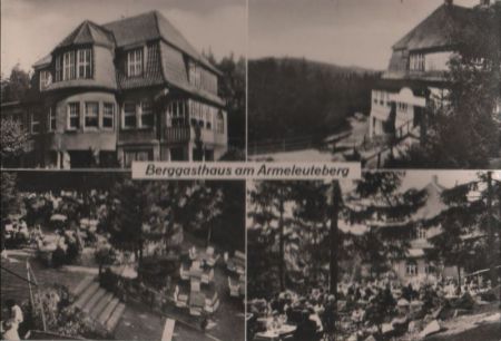 Wernigerode - HO Gaststätte Armeleuteberg - 1974 Wernigerode - HO Gaststätte Armeleuteberg - 1974