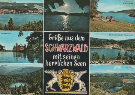 Schwarzwald - u.a. Wildsee - 1980 Schwarzwald - u.a. Wildsee - 1980