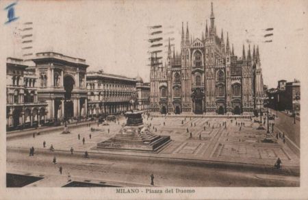 Italien - Mailand Milano - Piazza del Duomo - 1930 Italien - Mailand Milano - Piazza del Duomo - 1930