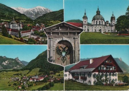 Kloster Ettal - Benediktinerabtei - 1965 Kloster Ettal - Benediktinerabtei - 1965