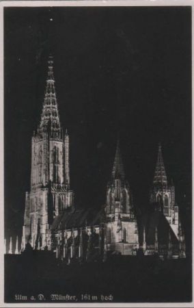 Ulm - Münster - ca. 1950 Ulm - Münster - ca. 1950