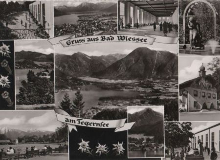 Bad Wiessee - mit 10 Bildern - ca. 1965 Bad Wiessee - mit 10 Bildern - ca. 1965