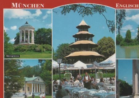 Englischer Garten München u.a. Monopteros - 1998 Englischer Garten München u.a. Monopteros - 1998