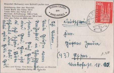 Rheinfall - Schweiz - 4 Bilder