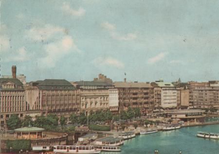 Hamburg - Binnenalster - 1961 Hamburg - Binnenalster - 1961