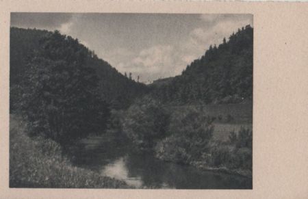Partie am ruhigen Bach - ca. 1955 Partie am ruhigen Bach - ca. 1955