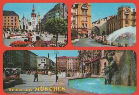 München - mit 3 Bildern - ca. 1980 München - mit 3 Bildern - ca. 1980