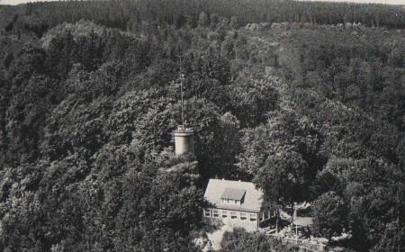 Bad Driburg - Iburg-Plateau Luftbild - 1961 Bad Driburg - Iburg-Plateau Luftbild - 1961