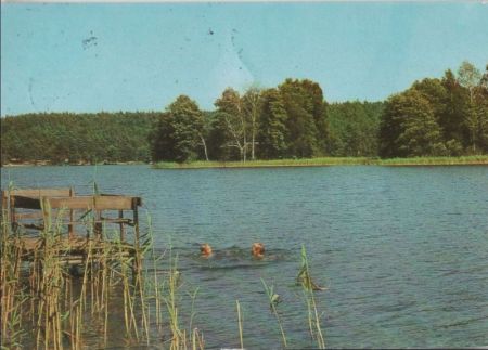Schwimmer im See - ca. 1985 Schwimmer im See - ca. 1985
