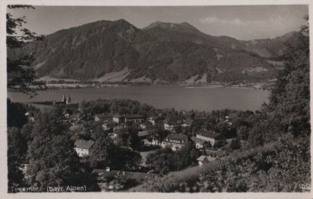 Tegernsee - ca. 1955 Tegernsee - ca. 1955